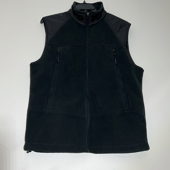 Timberland Jackets & Coats Timberland Mens Black Fleece Vest Sz S